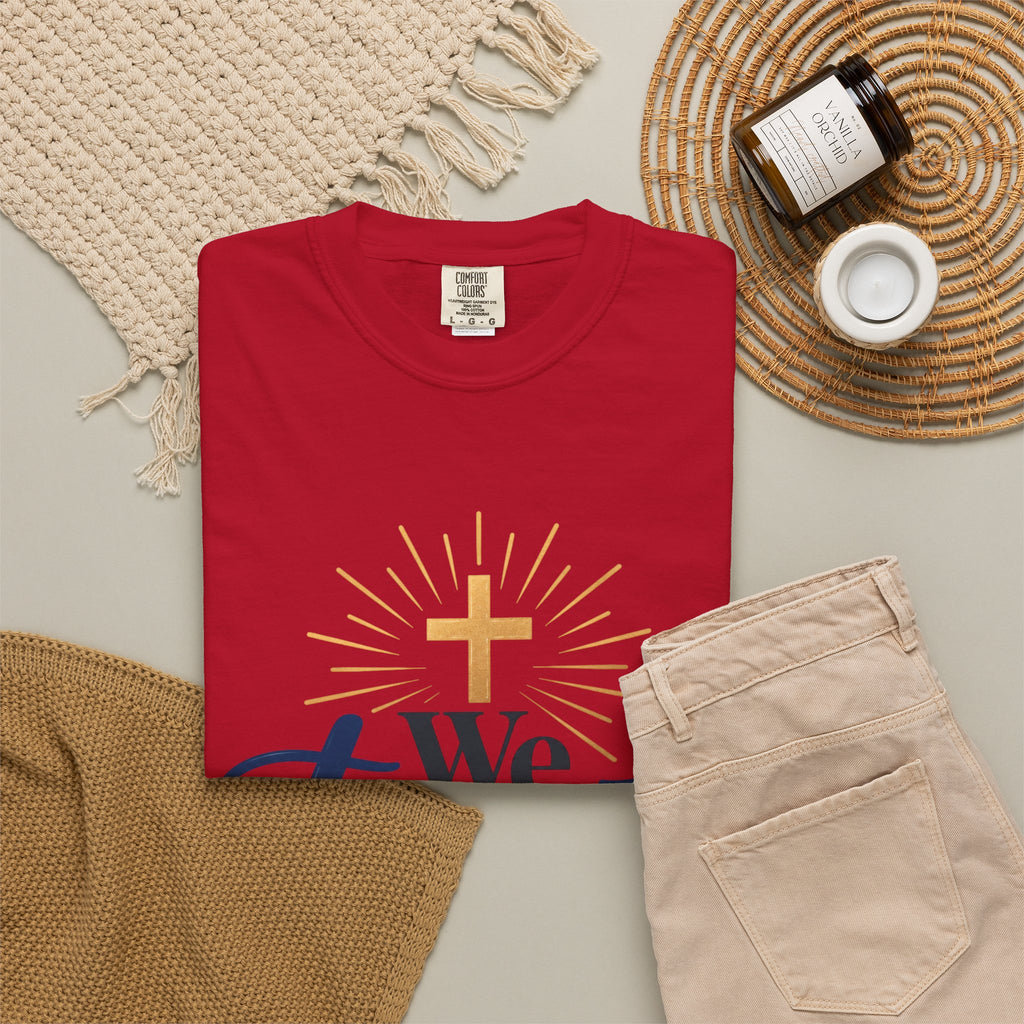We Trust God Christian Faith T-Shirt