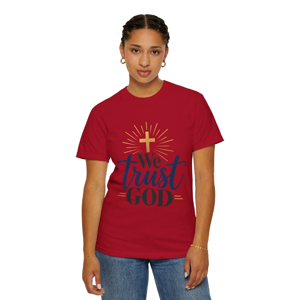 We Trust God Christian Faith T-Shirt