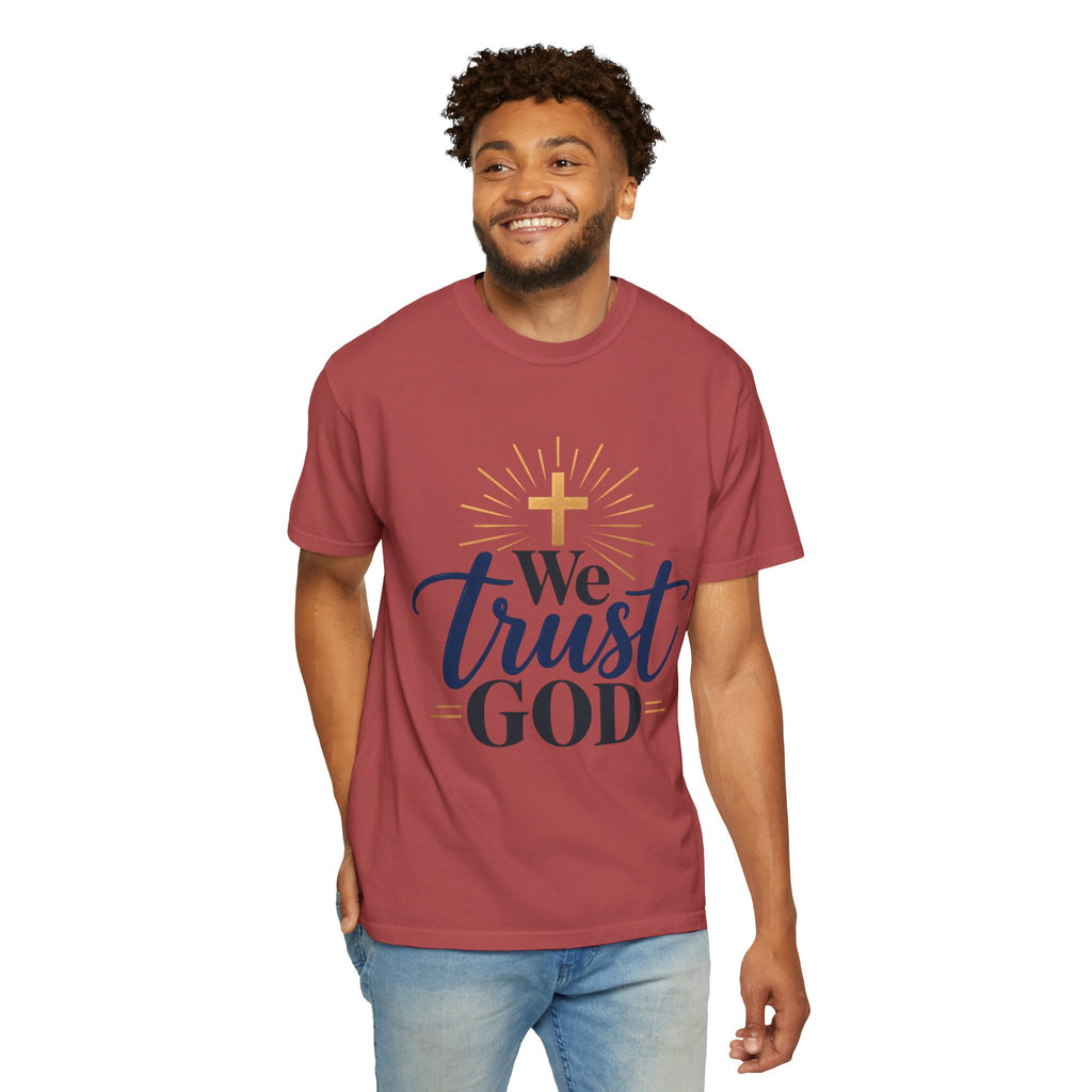 We Trust God Christian Faith T-Shirt