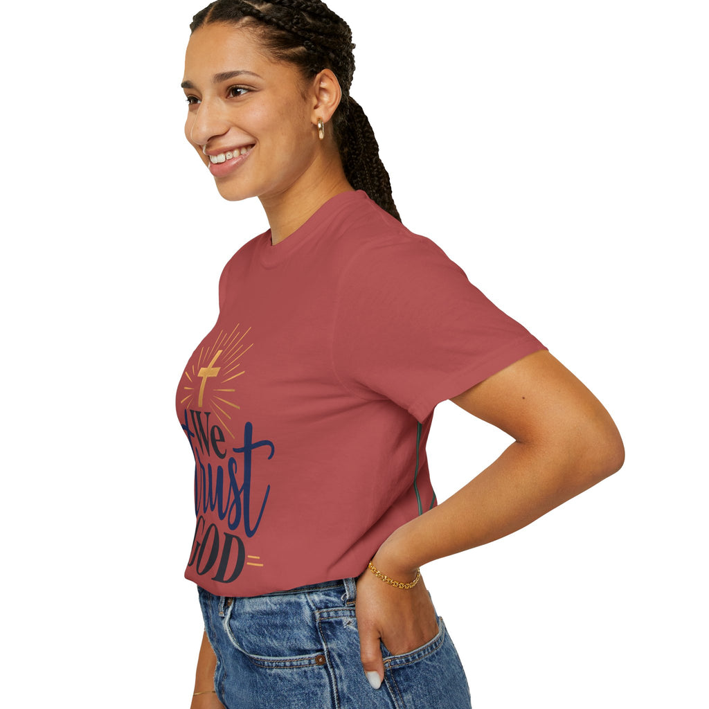 We Trust God Christian Faith T-Shirt
