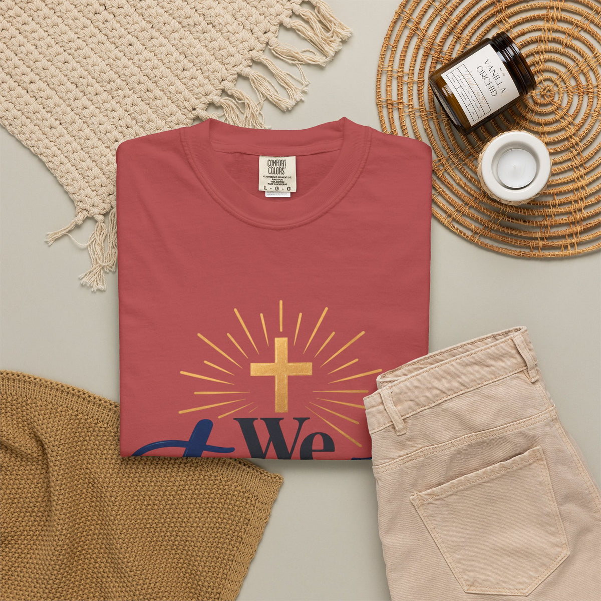 We Trust God Christian Faith T-Shirt