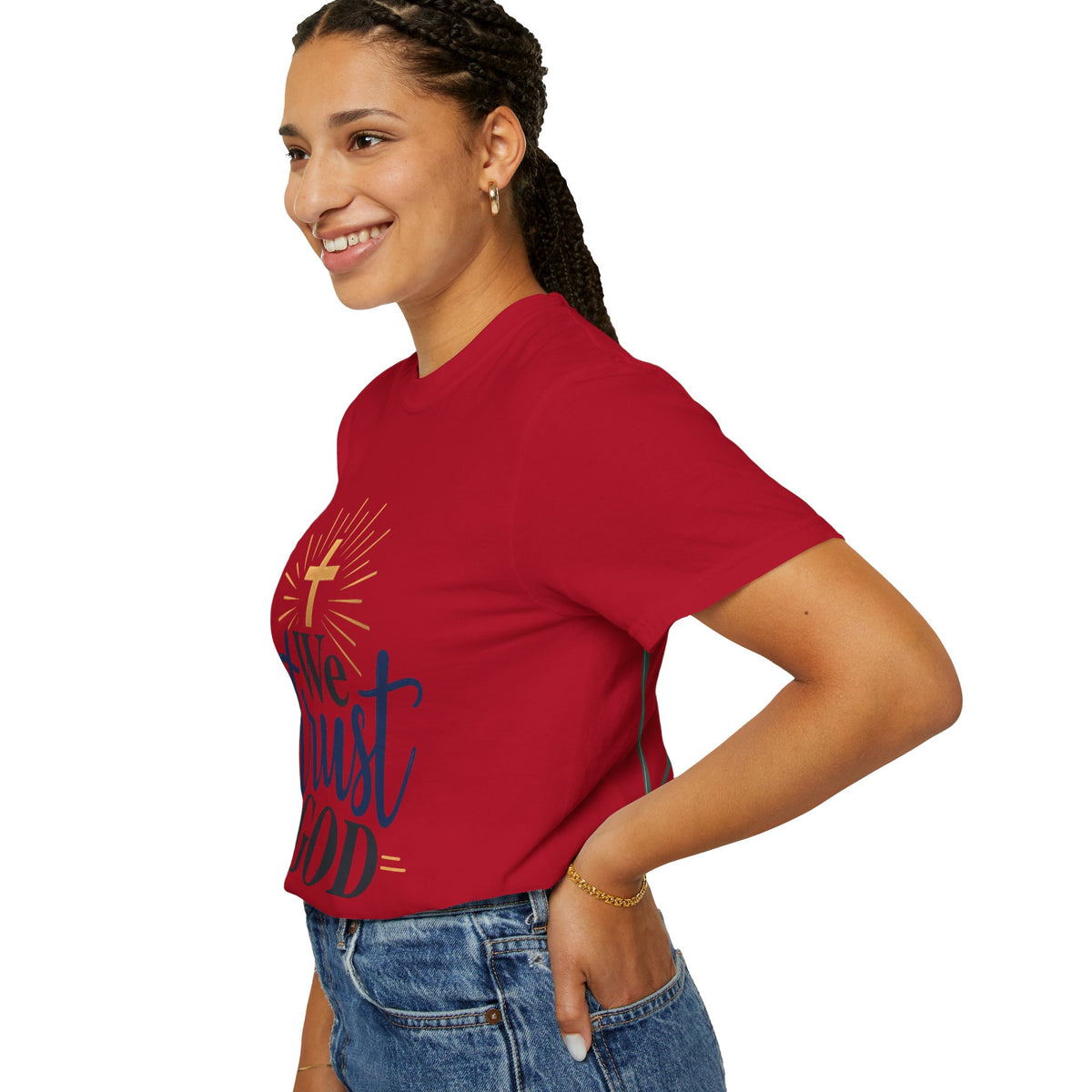 We Trust God Christian Faith T-Shirt