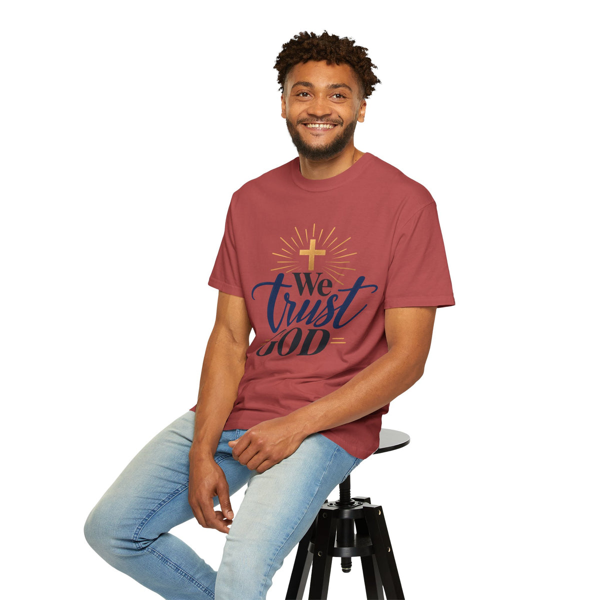 We Trust God Christian Faith T-Shirt