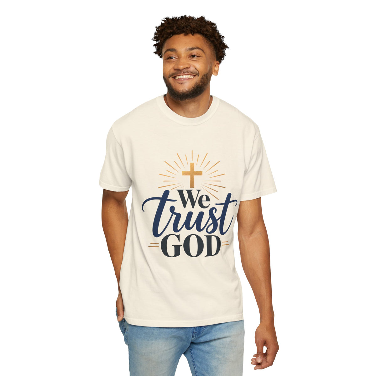 We Trust God Christian Faith T-Shirt