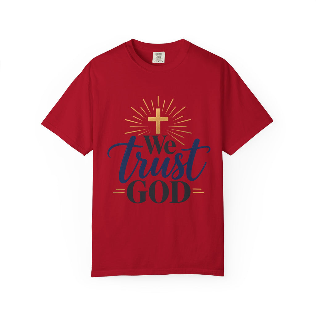 We Trust God Christian Faith T-Shirt