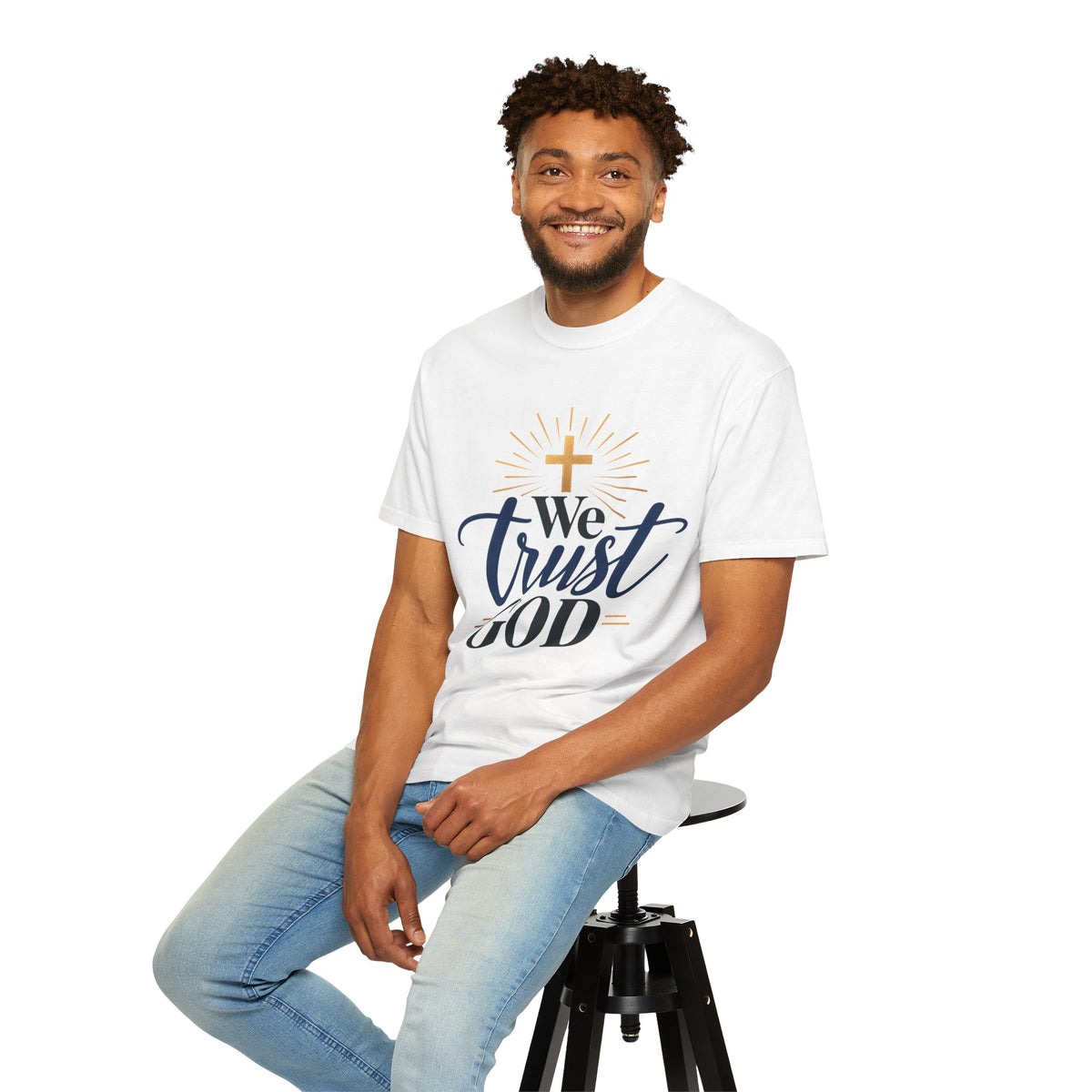 We Trust God Christian Faith T-Shirt